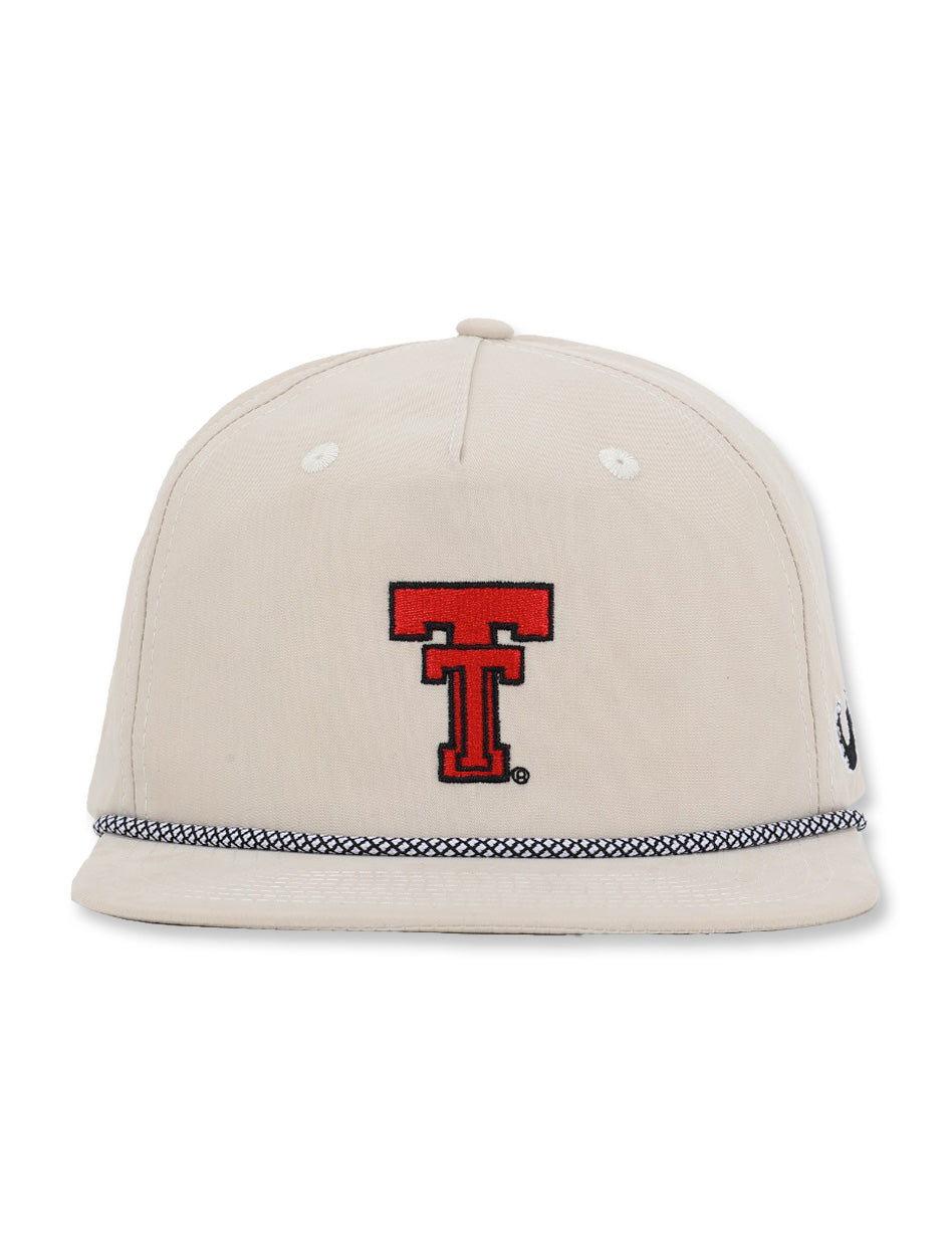 Texas Tech Dark Horse "Throwback" Vintage Rope Snapback
