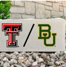 House Divided: TTU/Baylor Sign Stone