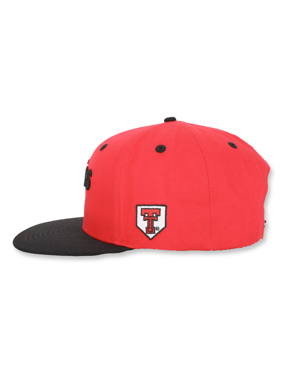 Texas Tech Dark Horse Baseball "Adios" Twill Snapback Cap