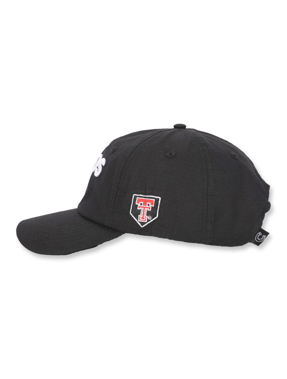 Texas Tech Dark Horse Baseball "Adios" Adjustable Ripstop Hat