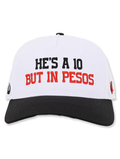 Texas Tech Dark Horse "He's a 10" White Snapback Cap