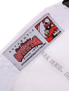 Texas Tech Dark Horse "He's a 10" White Snapback Cap
