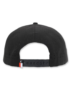 Texas Tech Dark Horse "Retro Splash" Black Sport Snapback Cap
