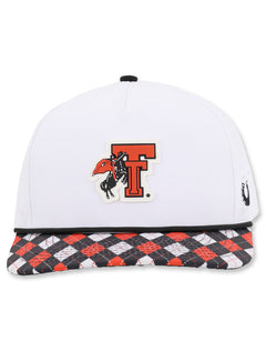 Texas Tech Dark Horse "Argyle Rider" Sport Snapback Cap