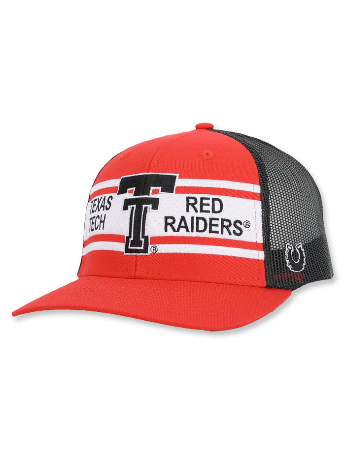 Texas Tech Dark Horse "OI Red" Mesh Snapback Cap