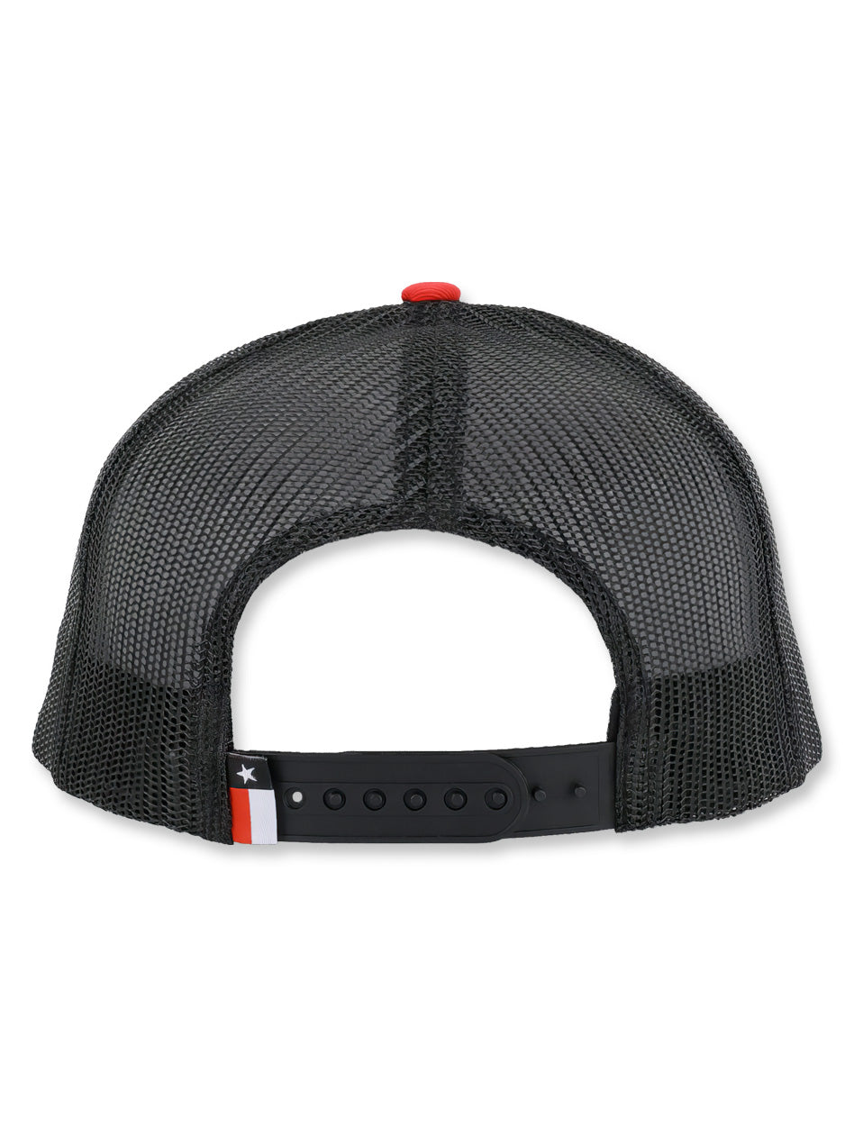 Texas Tech Dark Horse "OI Red" Mesh Snapback Cap