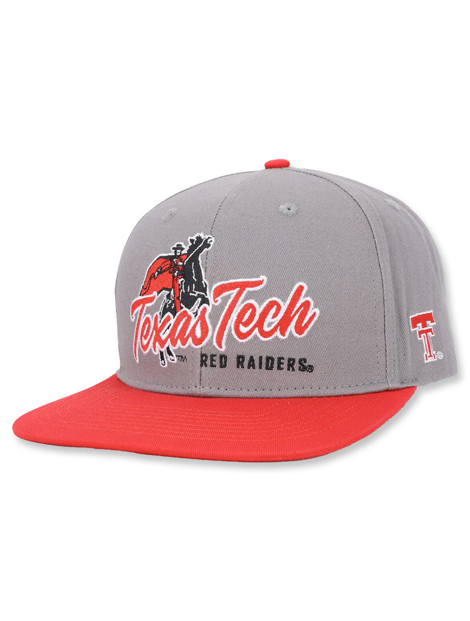 Texas Tech Dark Horse "Rider Script" Two Tone Snapback Cap