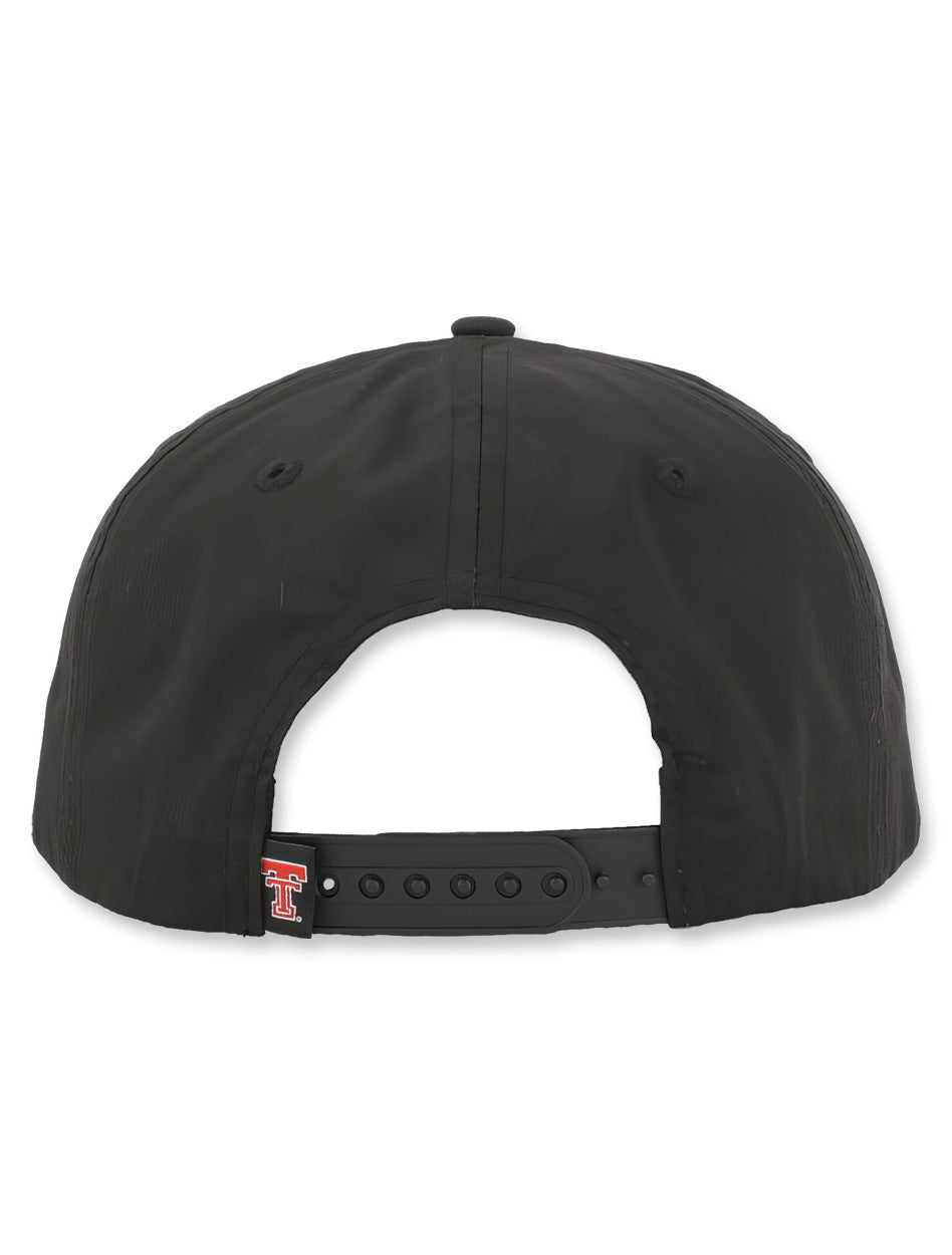 Texas Tech Dark Horse "Wreck'Em Script" Black Snapback Cap