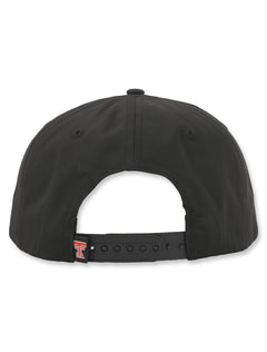 Texas Tech Dark Horse "Wreck'Em Script" Black Snapback Cap