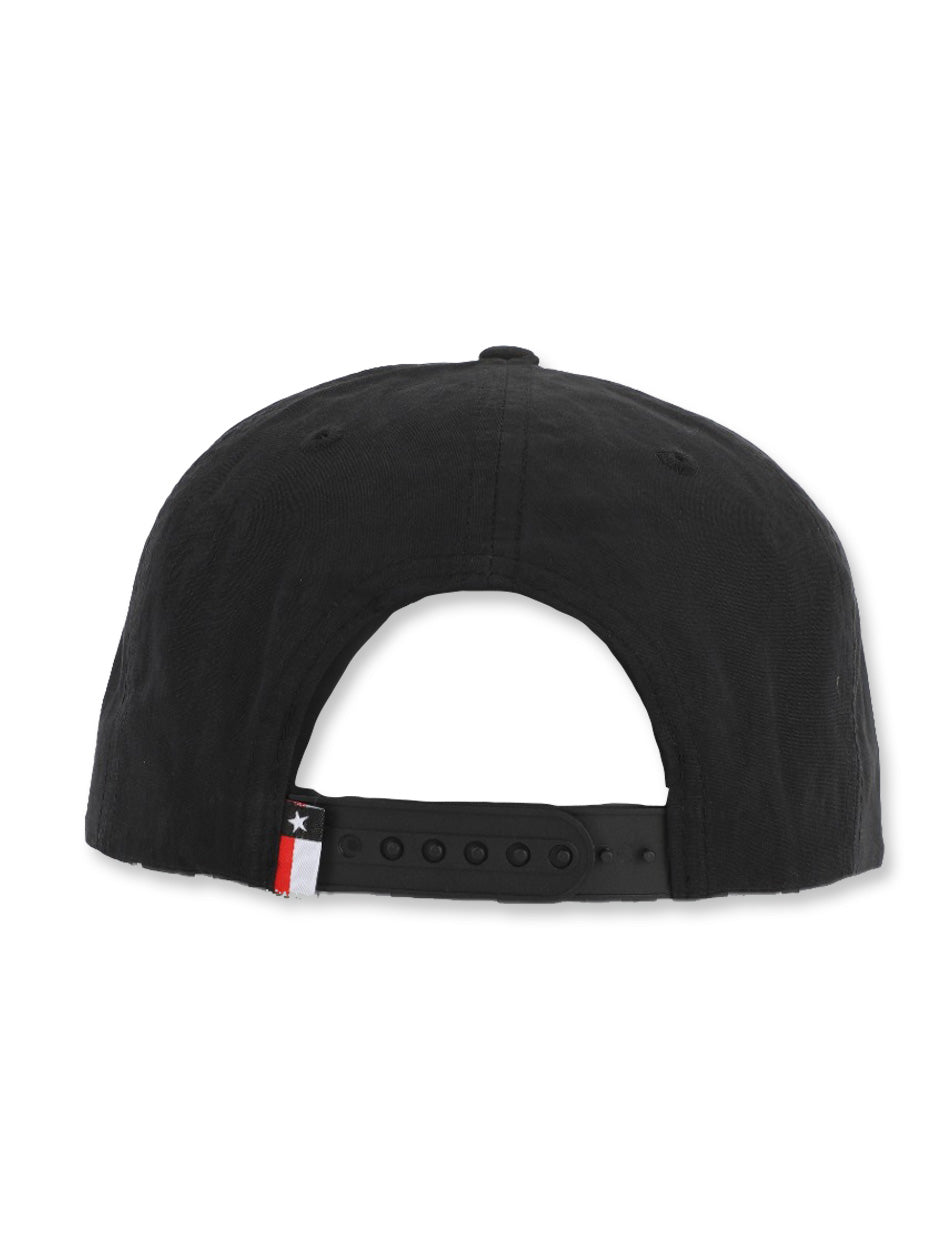 Texas Tech Dark Horse "Raider Power" Script Black Snapback Cap