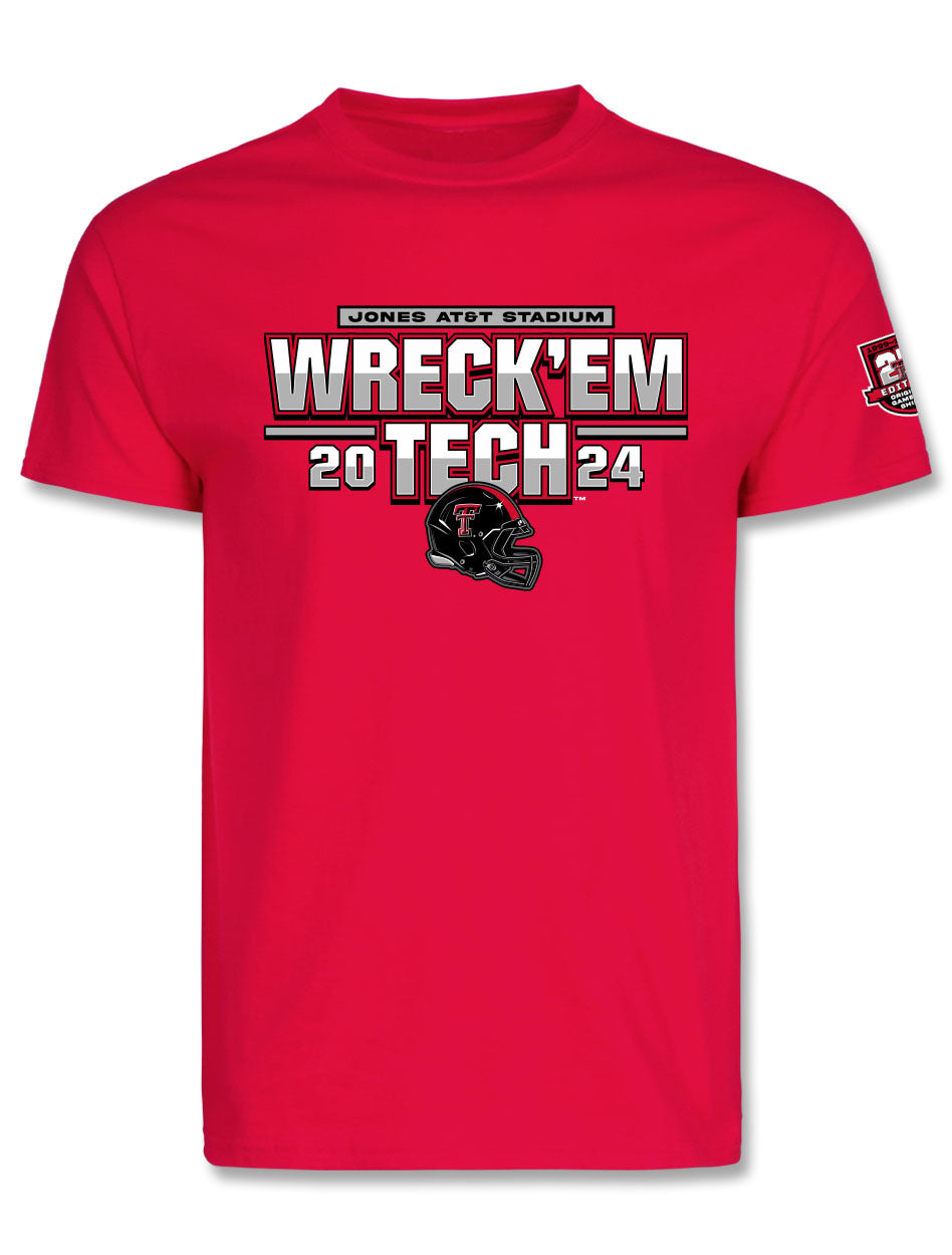 Texas Tech 2024 Official Wreck 'Em Tech Game Day Red T-Shirt