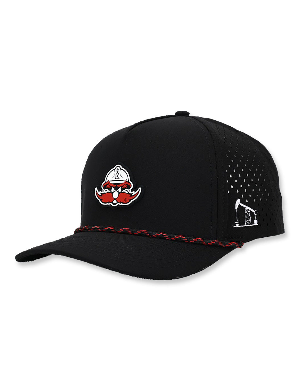 Texas Tech Dark Horse "Roughneck Raider" PVC Sport Snapback Cap