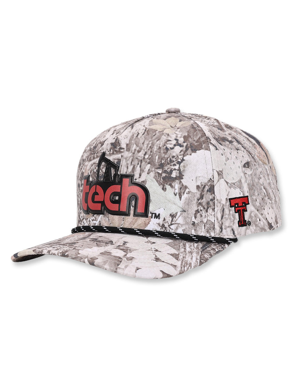 Texas Tech Dark Horse "Struck Oil" Camo Sport Snapback Cap