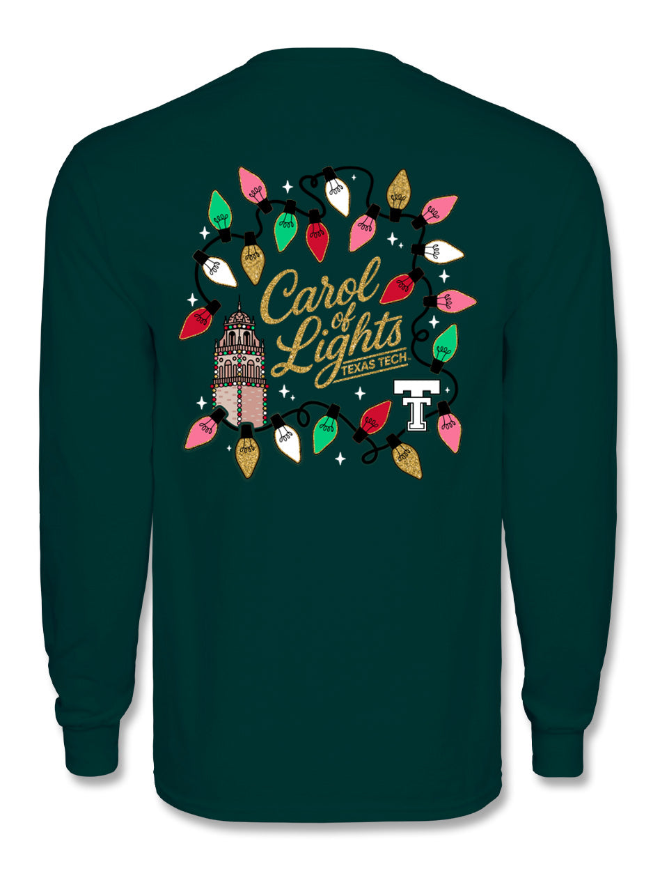 Texas Tech 2025 "Carol of Lights" Long Sleeve Shirt