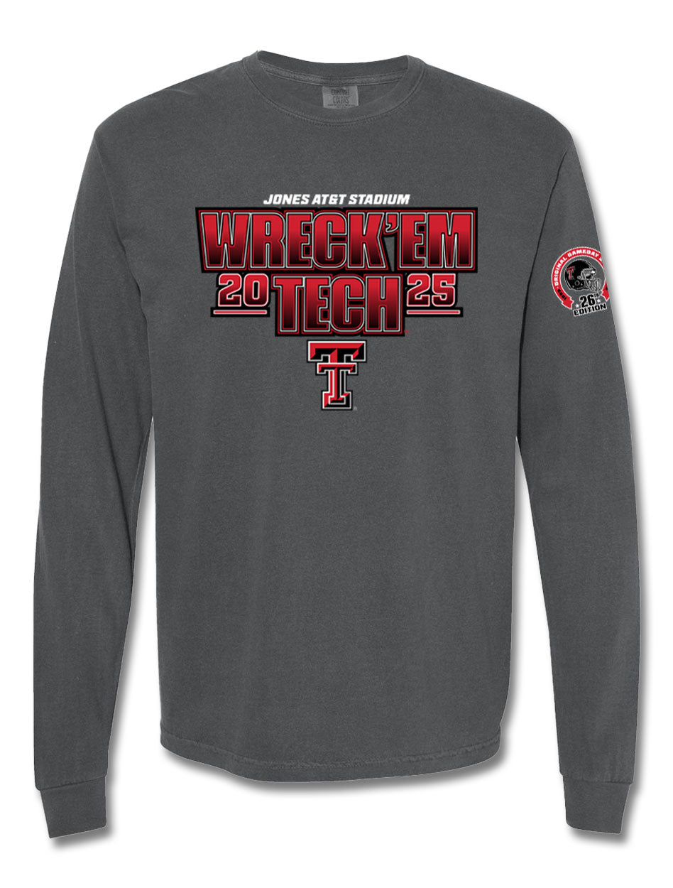 Texas Tech 2025 Official Wreck 'Em Tech LIMITED EDITION Game Day LONG ...