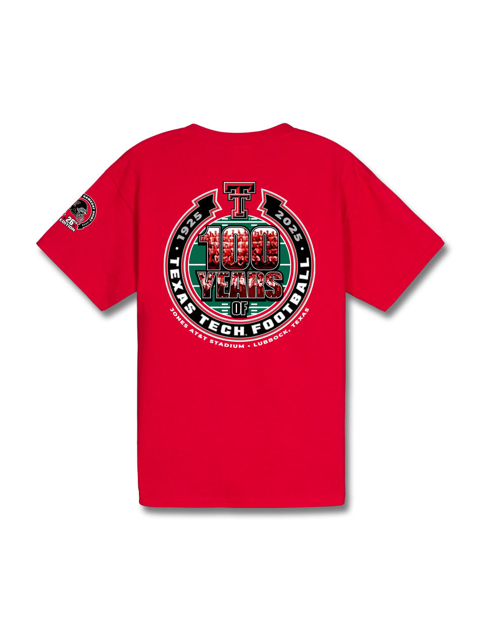 Texas Tech 2025 Official Wreck 'Em Tech Game Day YOUTH RED T-Shirt