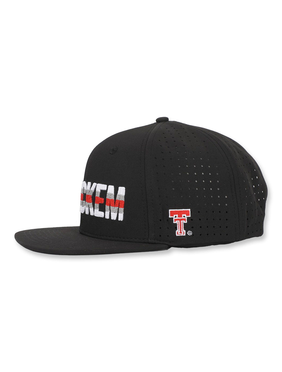 Texas Tech Dark Horse "Wreck'Em" Chain Stitch Performance Cap