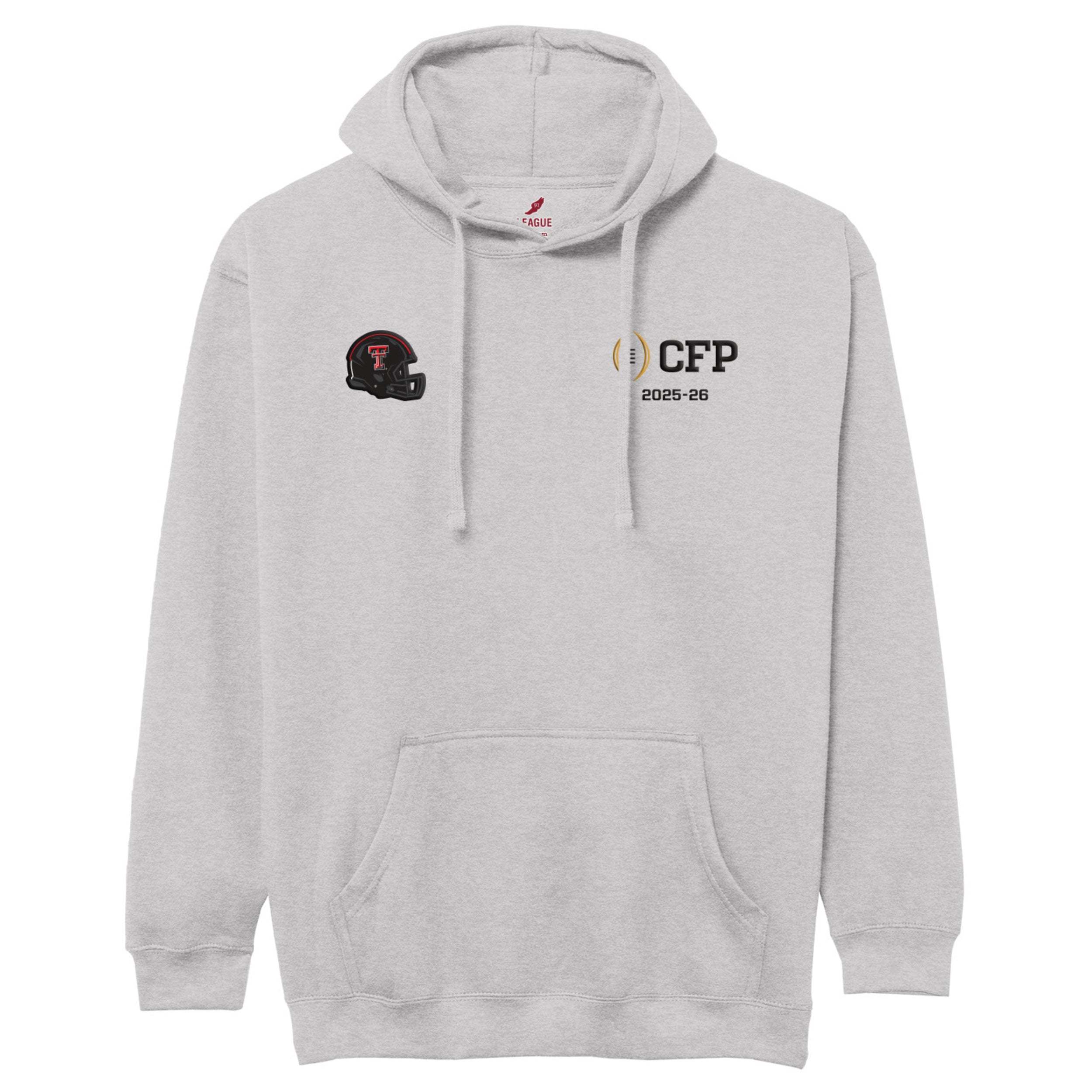 Texas Tech 2025 CFP - Hood - Raider Route - GREY