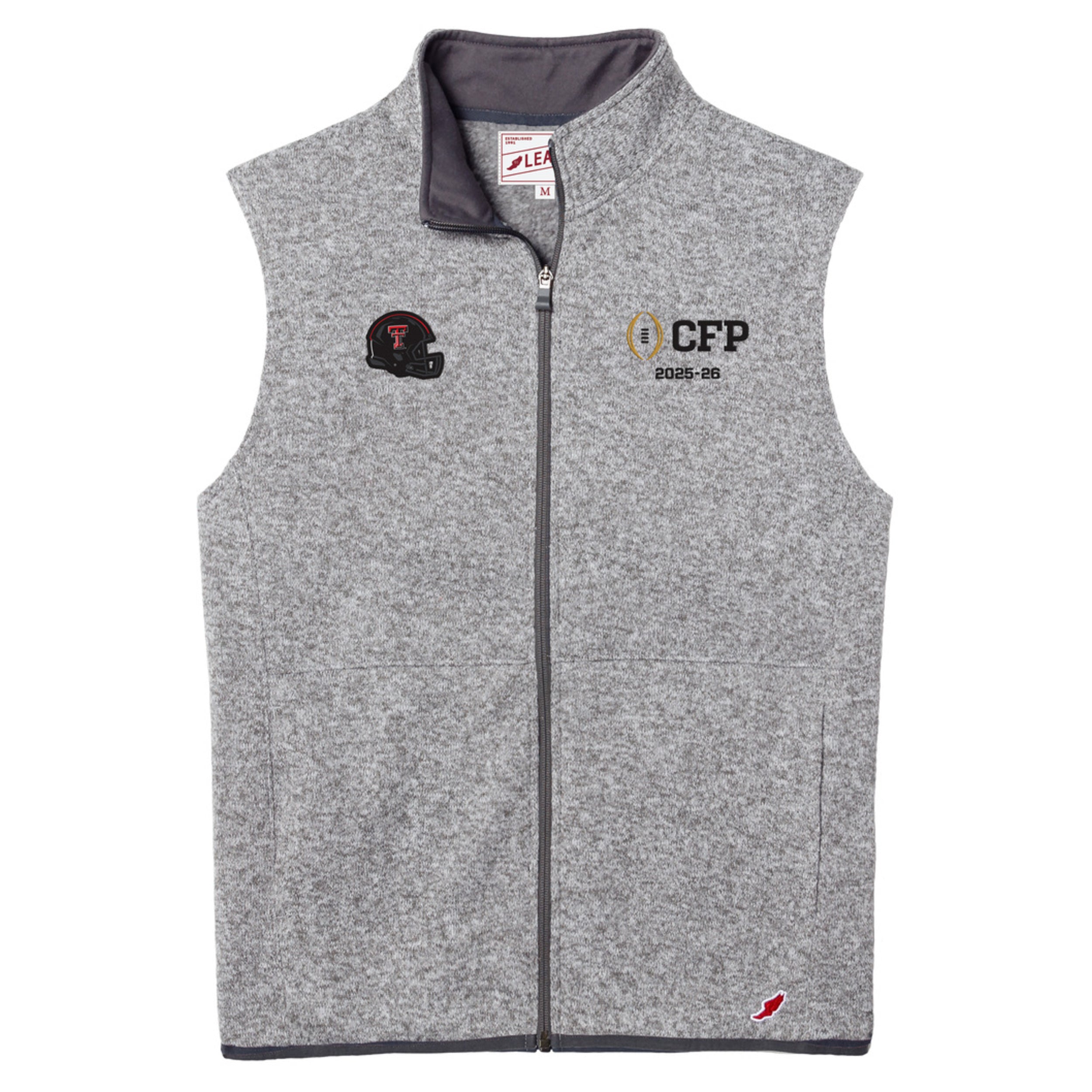 Texas Tech 2025 CFP - Vests - Power Play - GREY