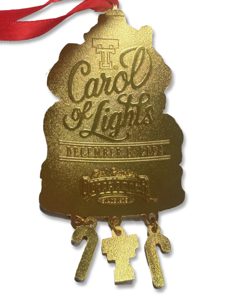 Texas Tech 2024 Carol Of Lights Official Ornament PRE-ORDER