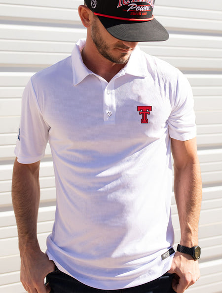 Texas Tech Dark Horse Essentials "Throwback 3.0" Polo
