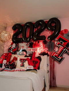 Texas Tech Double T Shaped 46" Mylar Balloon