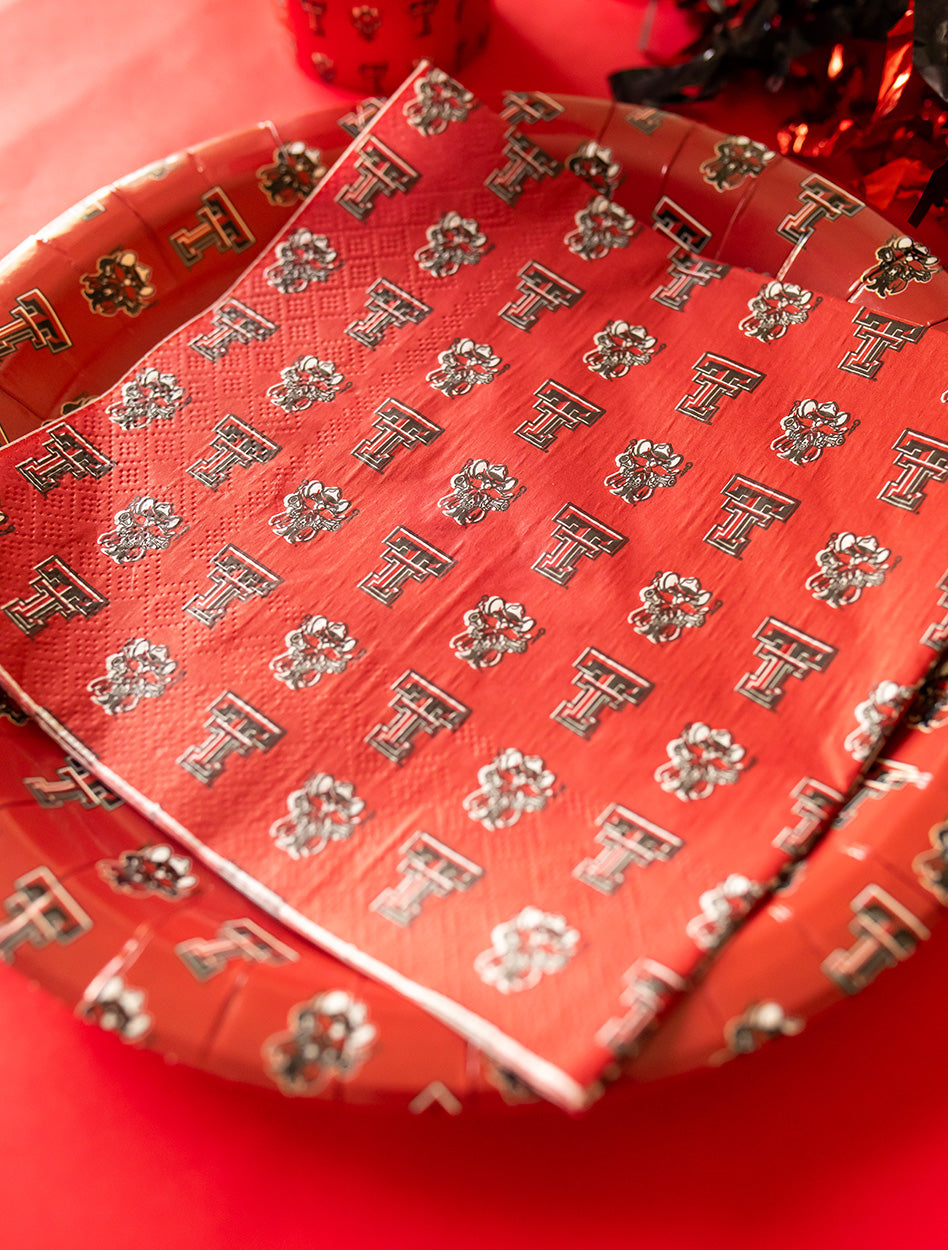Texas Tech Raider Red Custom 25pk Napkins