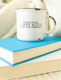 Texas Tech "Happy Place" Campfire Mug