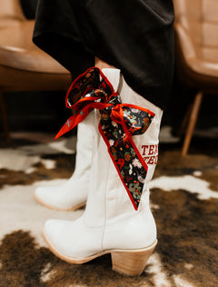 Saturday Silks Texas Tech Red Raiders Skinny Scarf