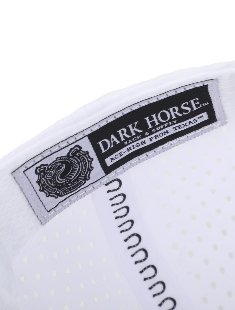 Dark Horse "Horns Down" Snapback White Cap