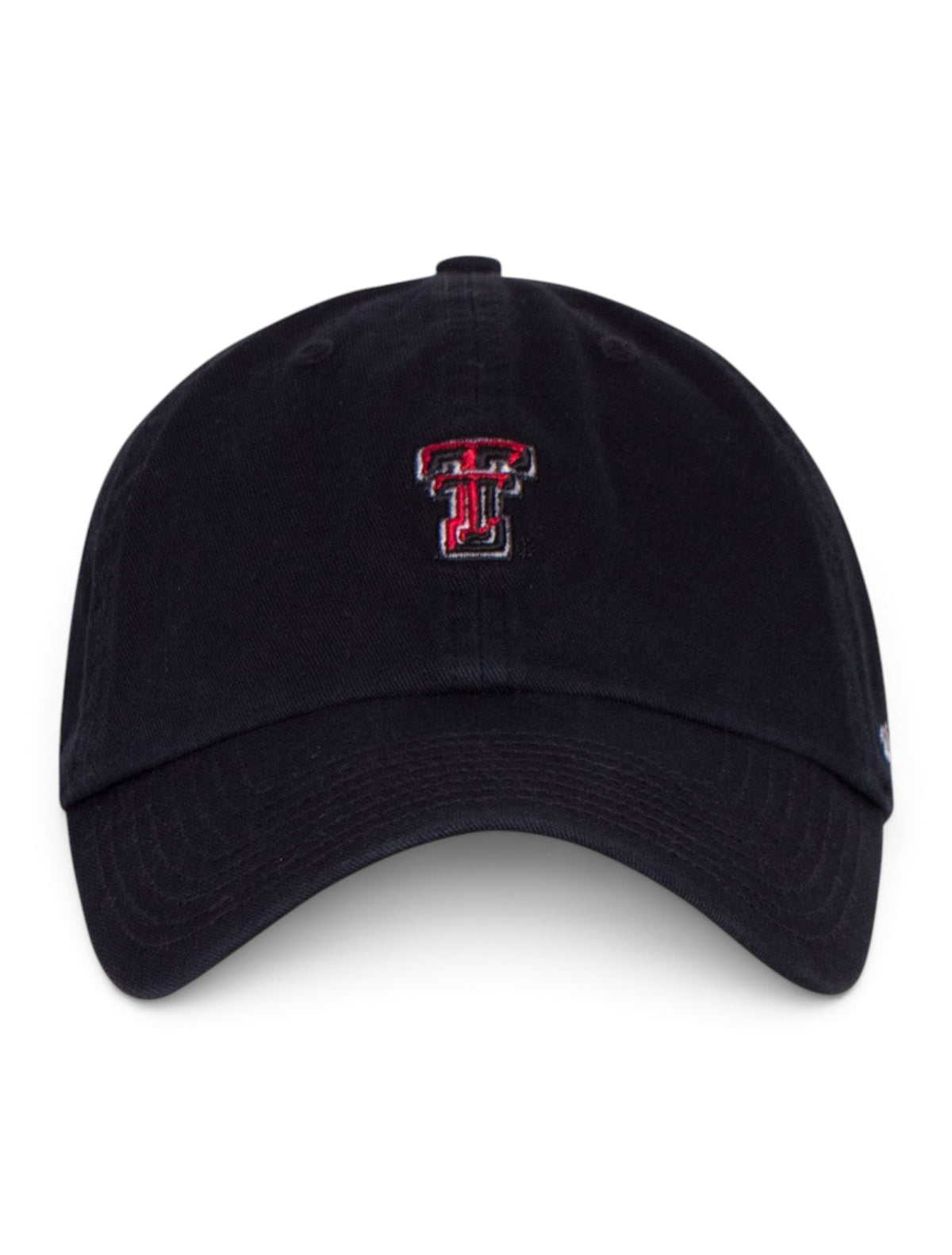 47 Brand Texas Tech "Abate" Mini Double T on Adjustable Cap – Black back view