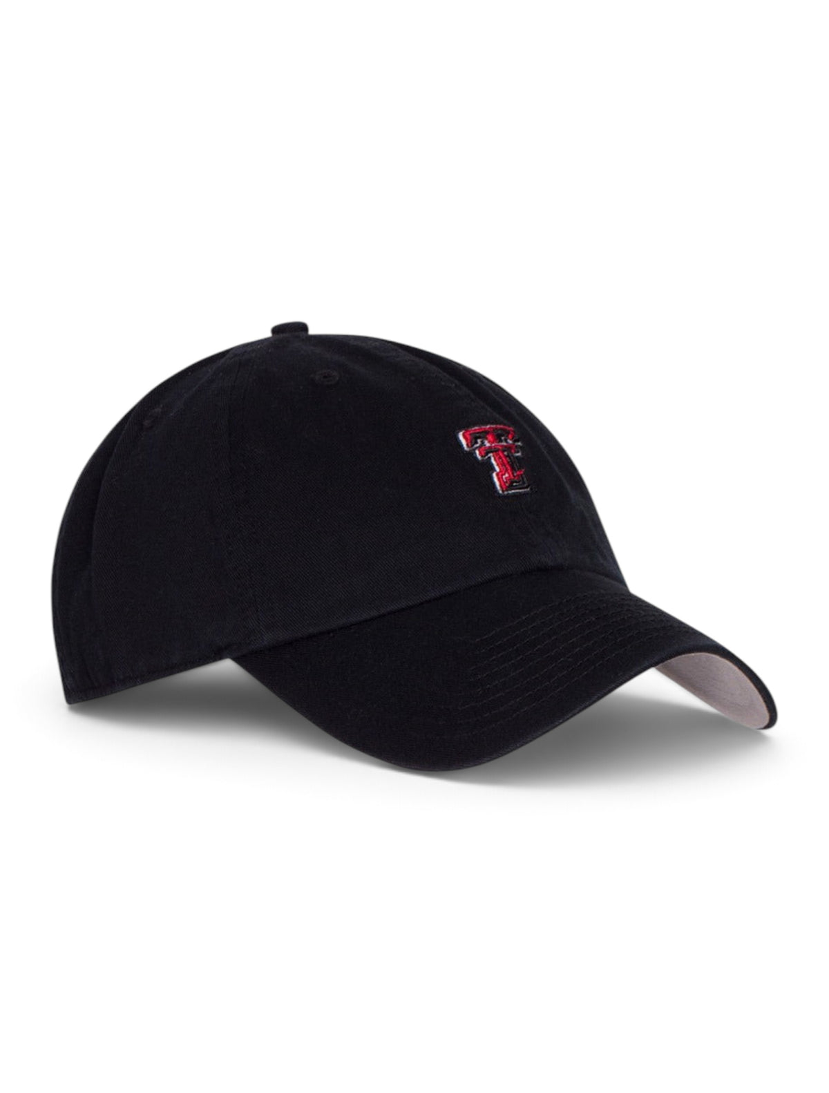 47 Brand Texas Tech "Abate" Mini Double T on Adjustable Cap – Black side view