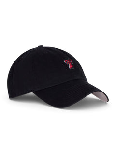 47 Brand Texas Tech "Abate" Mini Double T on Adjustable Cap – Black side view