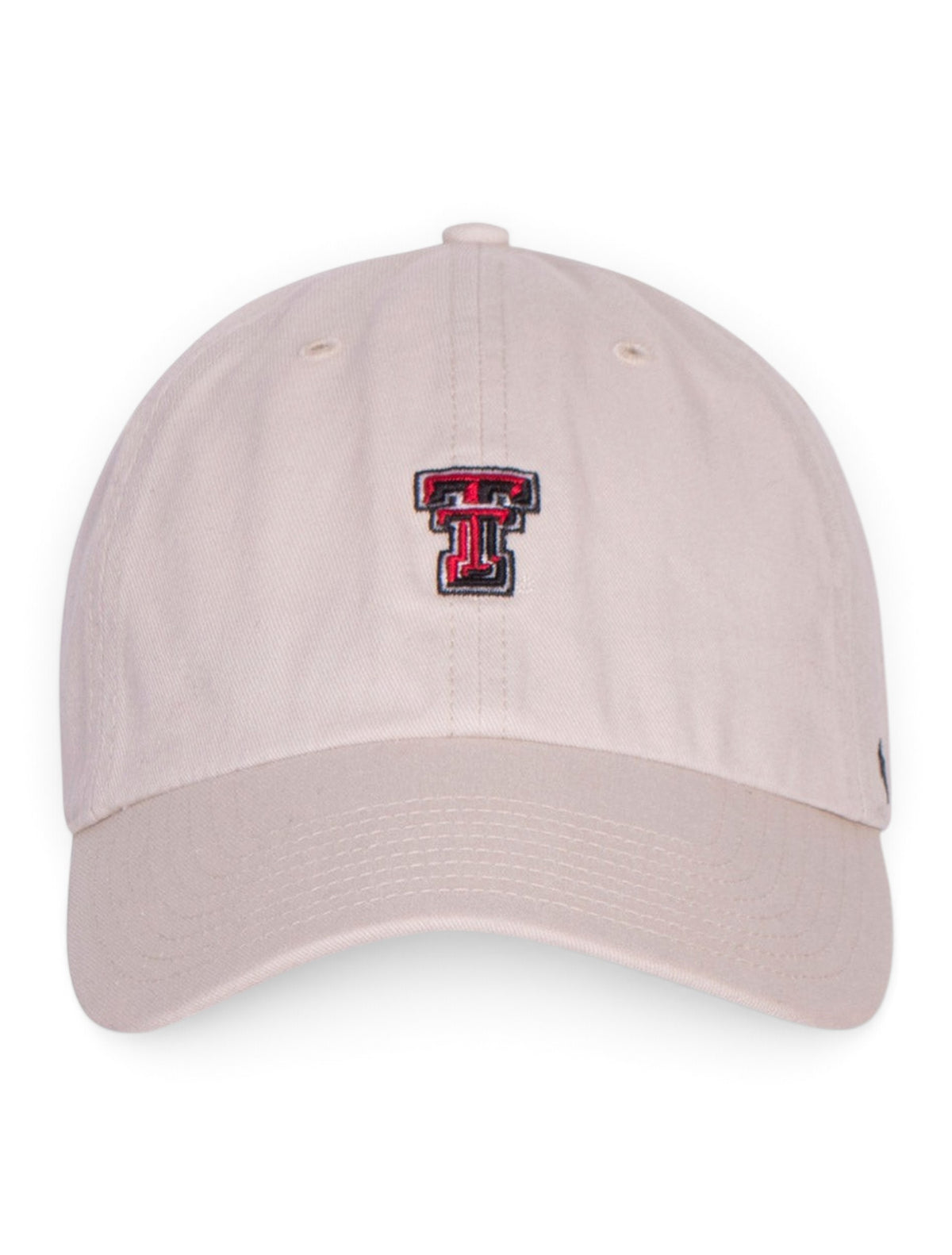 47 Brand Texas Tech "Abate" Mini Double T on Adjustable Cap – Khaki back view