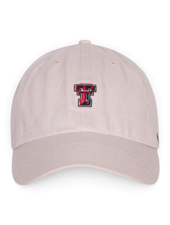 47 Brand Texas Tech "Abate" Mini Double T on Adjustable Cap – Khaki back view