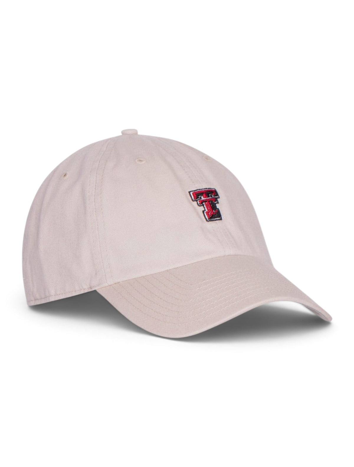 47 Brand Texas Tech "Abate" Mini Double T on Adjustable Cap – Khaki side view