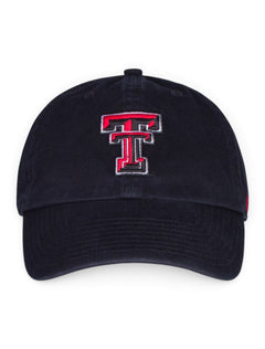 47 Brand Texas Tech "Clean Up" Adjustable Cap – Black back view