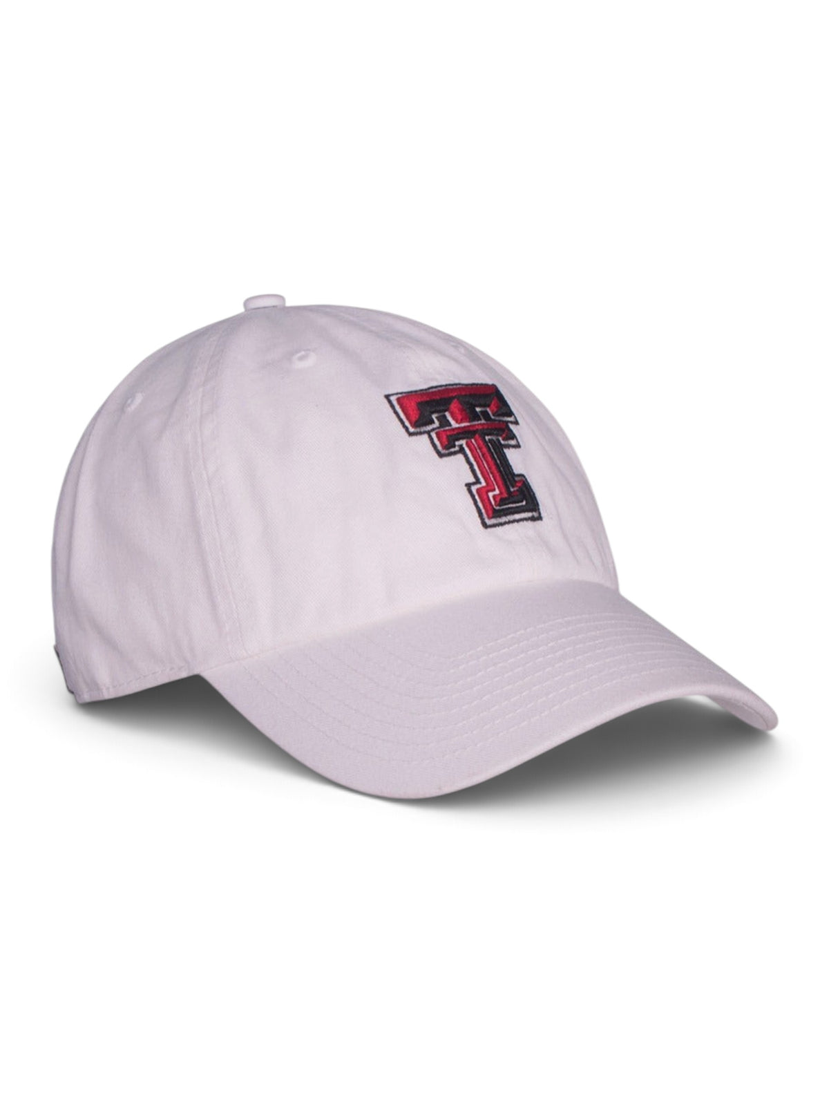47 Brand Texas Tech "Clean Up" Adjustable Cap – White side view