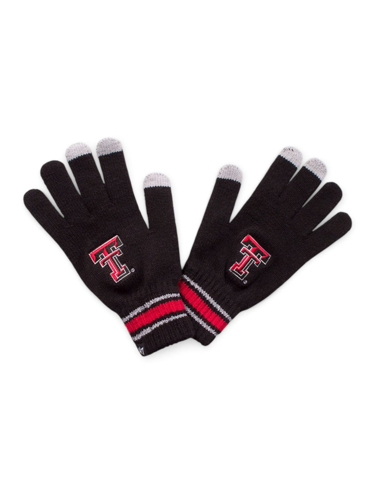 47 Brand Texas Tech Ellie Women's Gloves – Front view