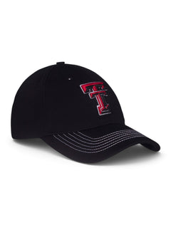 47 Brand Texas Tech "Game Time 47 Closer" Stretch Fit Cap – Black side view