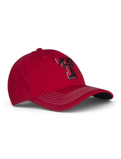 47 Brand Texas Tech "Game Time 47 Closer" Stretch Fit Cap – Red side view