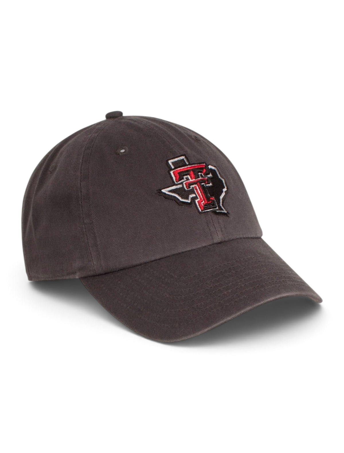 47 Brand Texas Tech Lone Star Pride Adjustable Cap – Charcoal side view