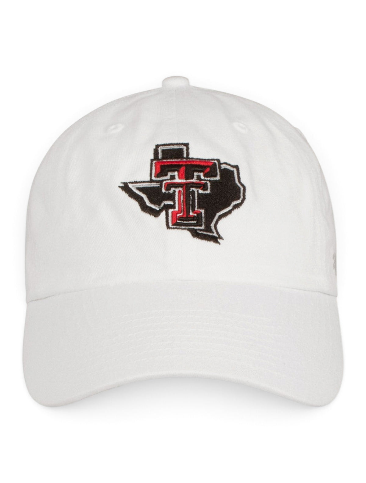 47 Brand Texas Tech Lone Star Pride Adjustable Cap – White back view