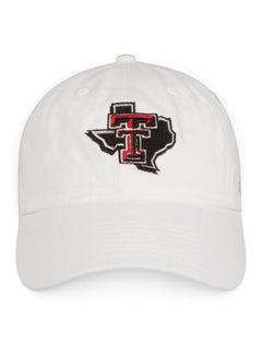 47 Brand Texas Tech Lone Star Pride Adjustable Cap – White back view
