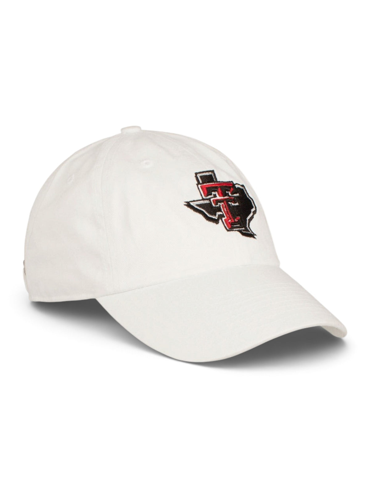 47 Brand Texas Tech Lone Star Pride Adjustable Cap – White side view