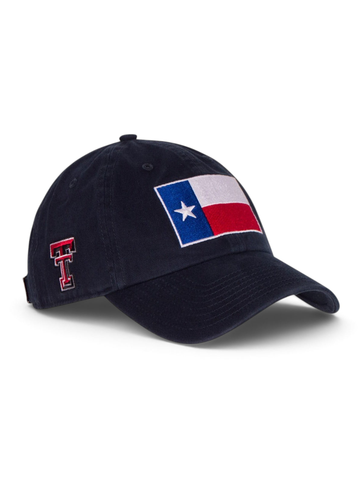 47 Brand Texas Tech "Operation Hat Trick Clean Up" Adjustable Navy Cap – Front view