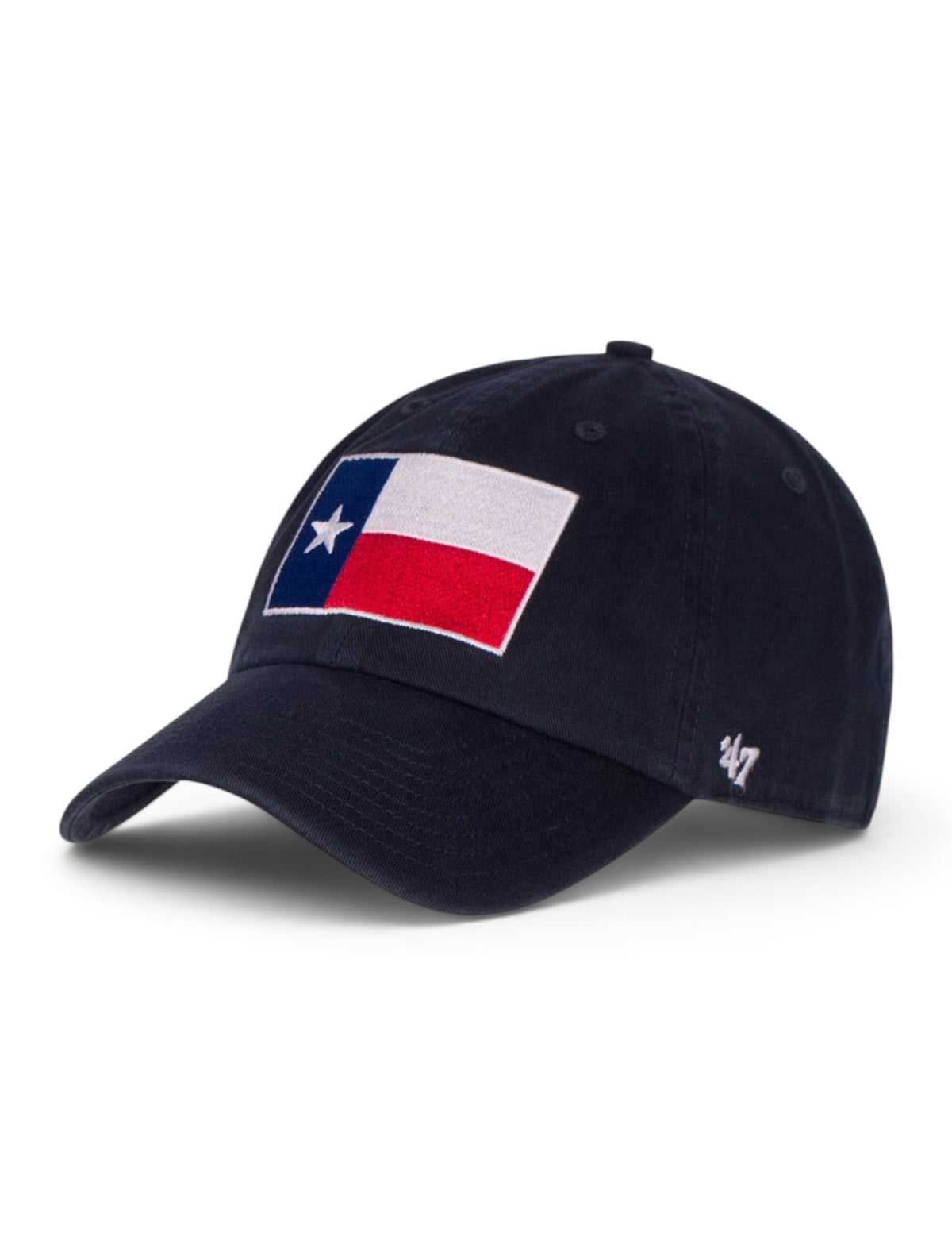 47 Brand Texas Tech "Operation Hat Trick Clean Up" Adjustable Navy Cap – Side view