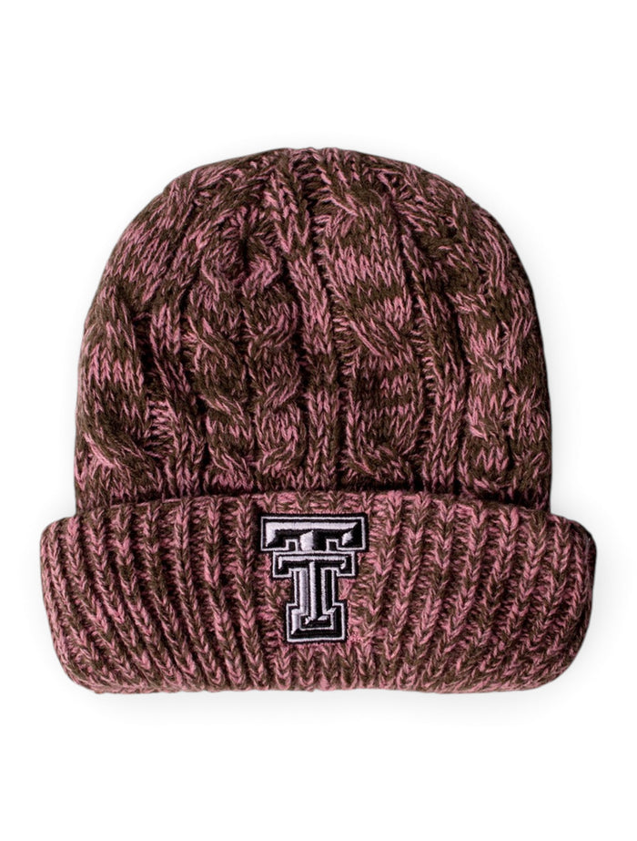 47 Brand Texas Tech Operation Hat Trick Coldfall Beanie – Front view