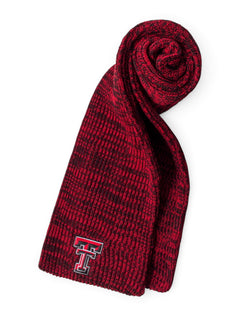47 Brand Texas Tech Orca Red Knitted Scarf – Front view