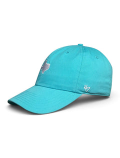 47 Brand Texas Tech Red Raiders KIDS Mini State Adjustable Cap – Lagoon blue front view